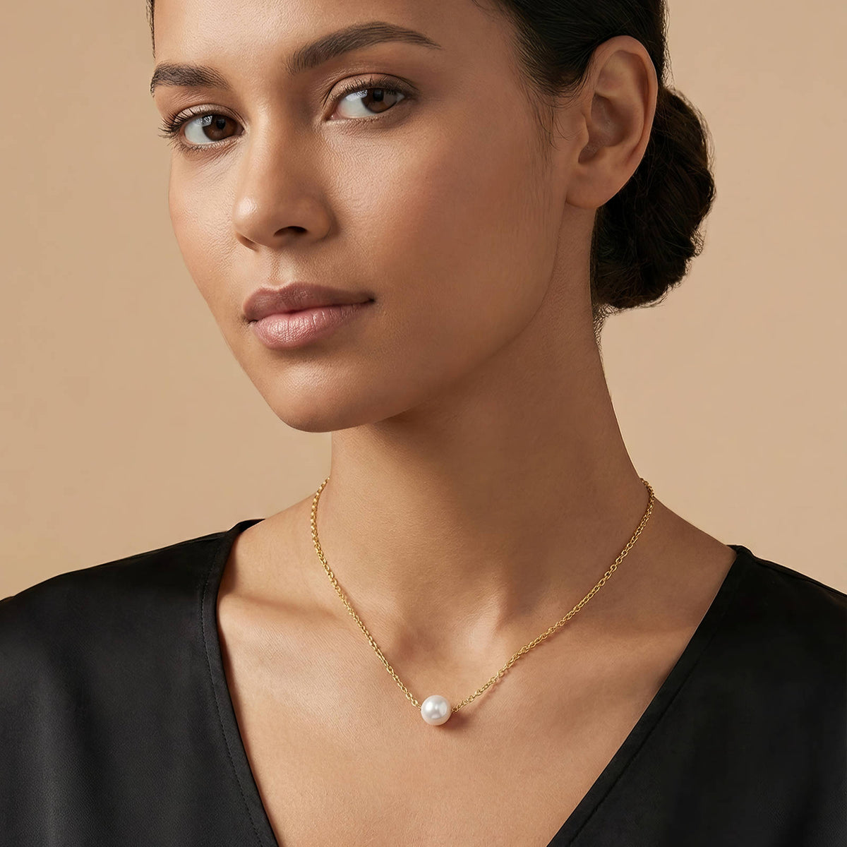18K Gold-Plated Stainless Steel Necklace