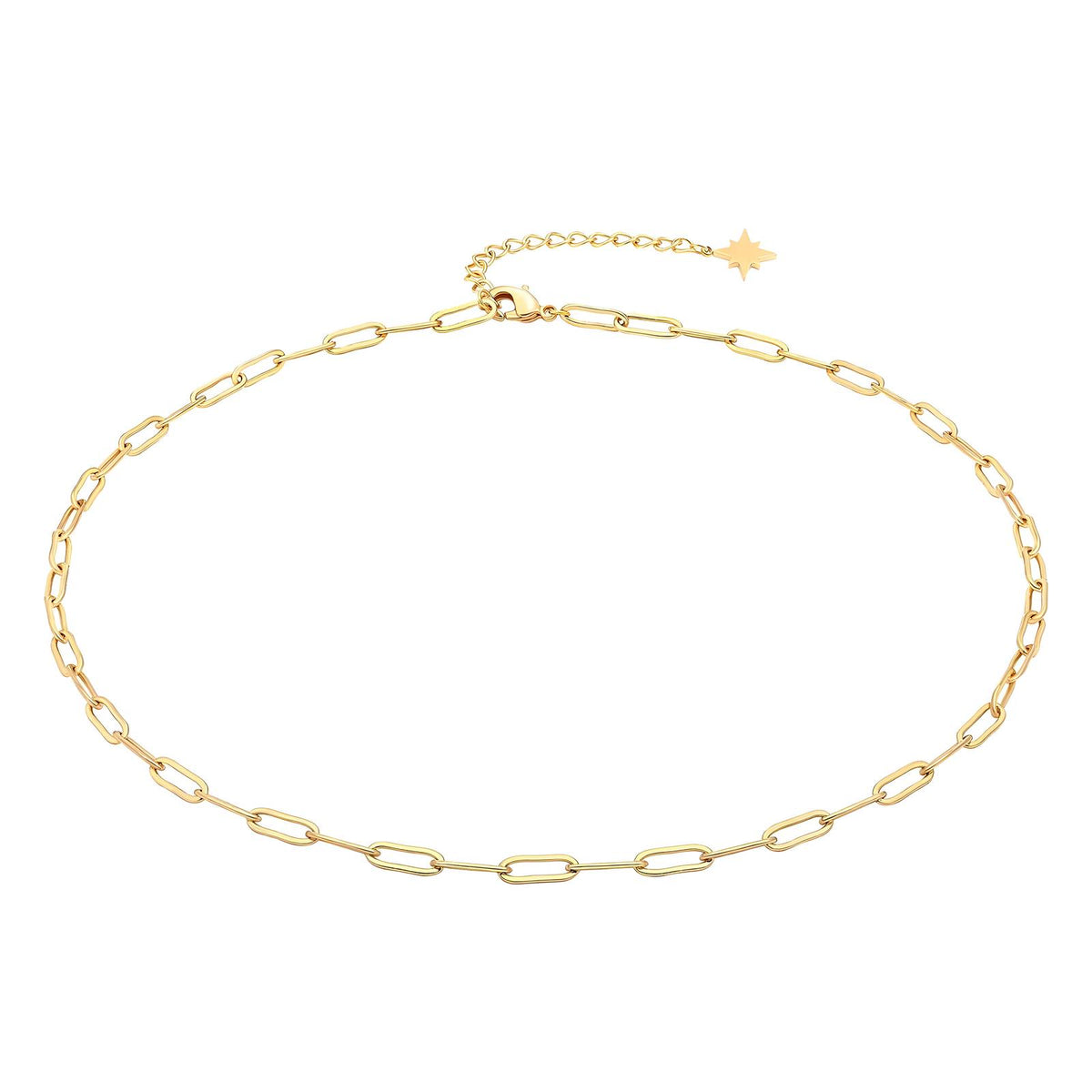 18K Gold-Plated Stainless Steel Necklace
