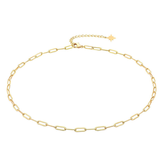 18K Gold-Plated Stainless Steel Necklace