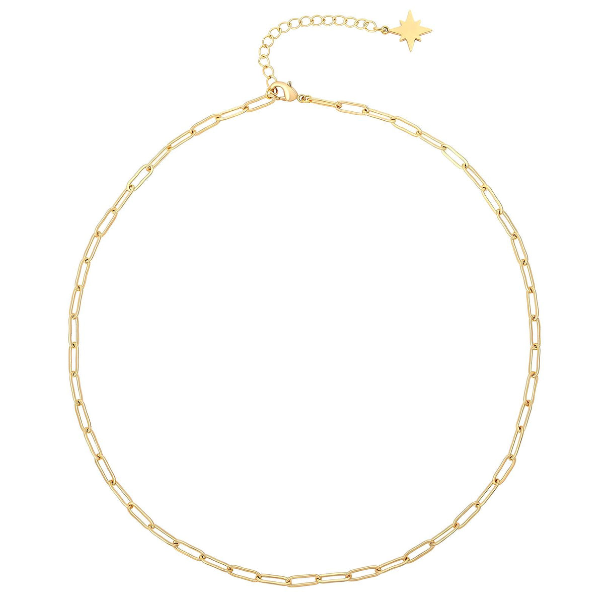18K Gold-Plated Stainless Steel Necklace