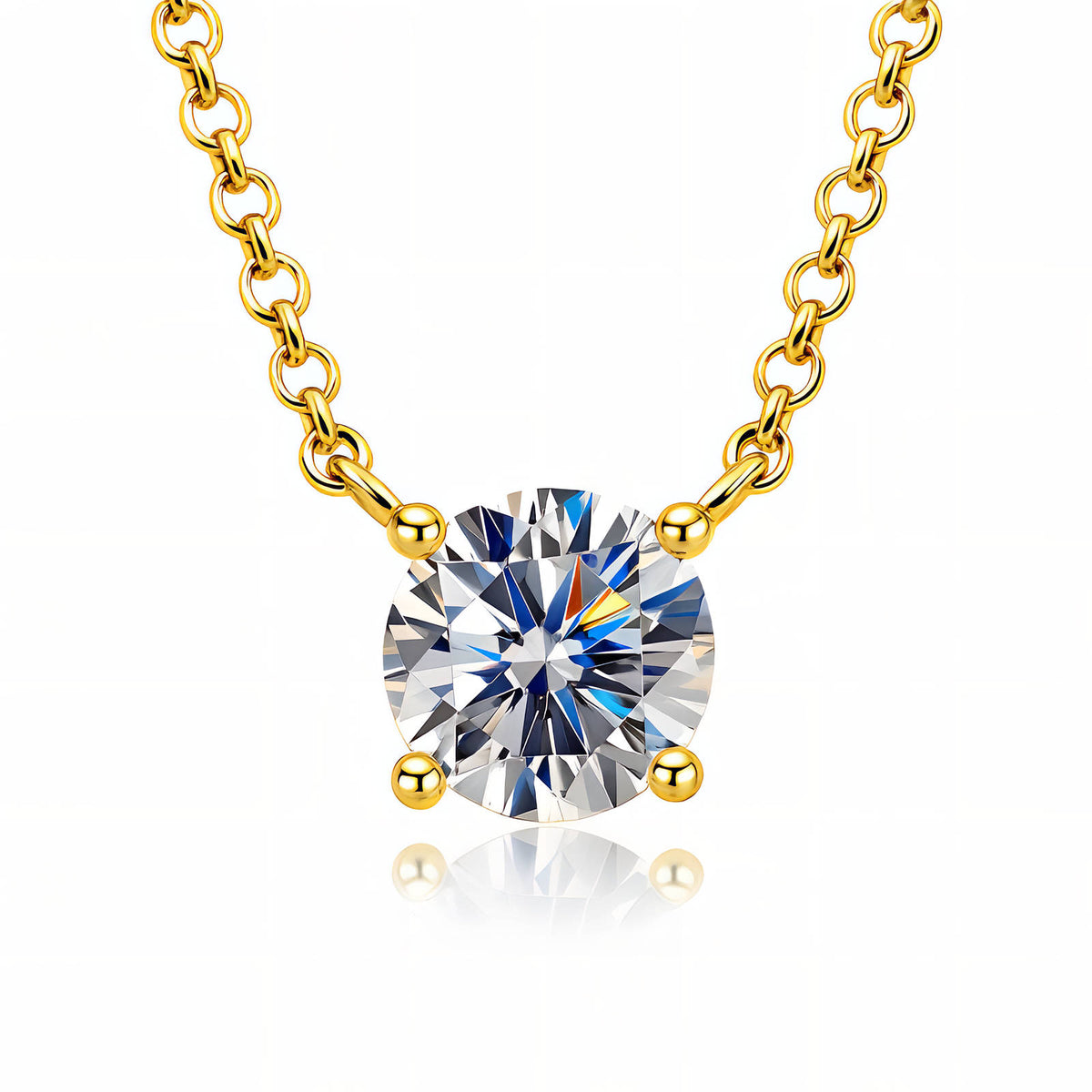 18K Gold-Plated Stainless Steel Necklace