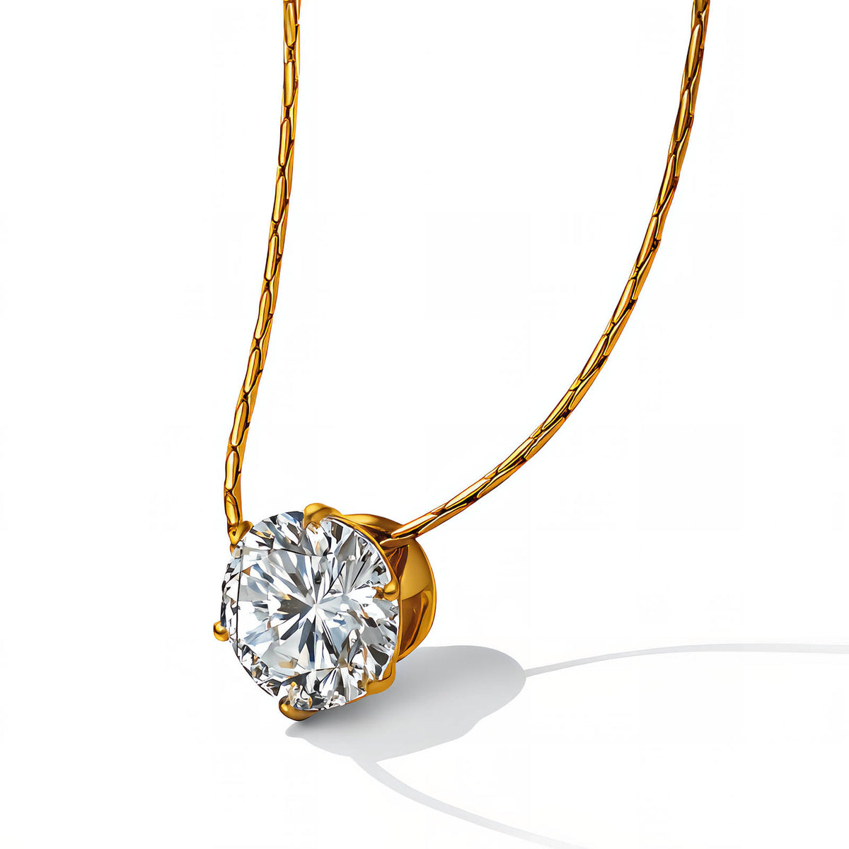 18K Gold-Plated Stainless Steel Necklace
