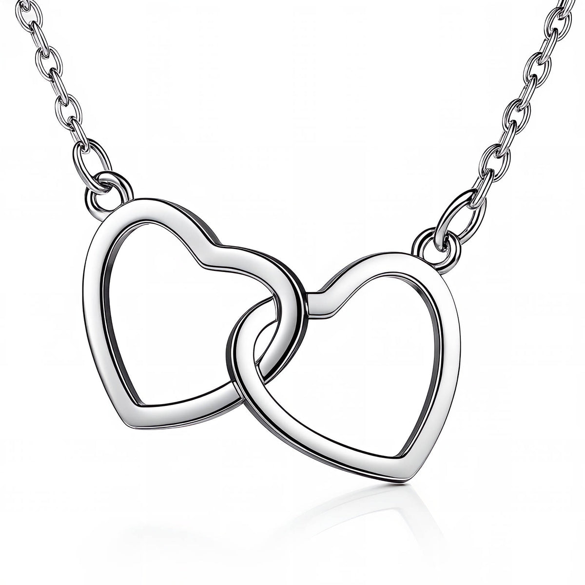 Hearts Stainless Steel Necklace