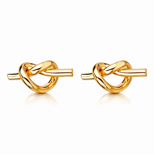 PVD Gold-Plated Stainless Steel Earrings