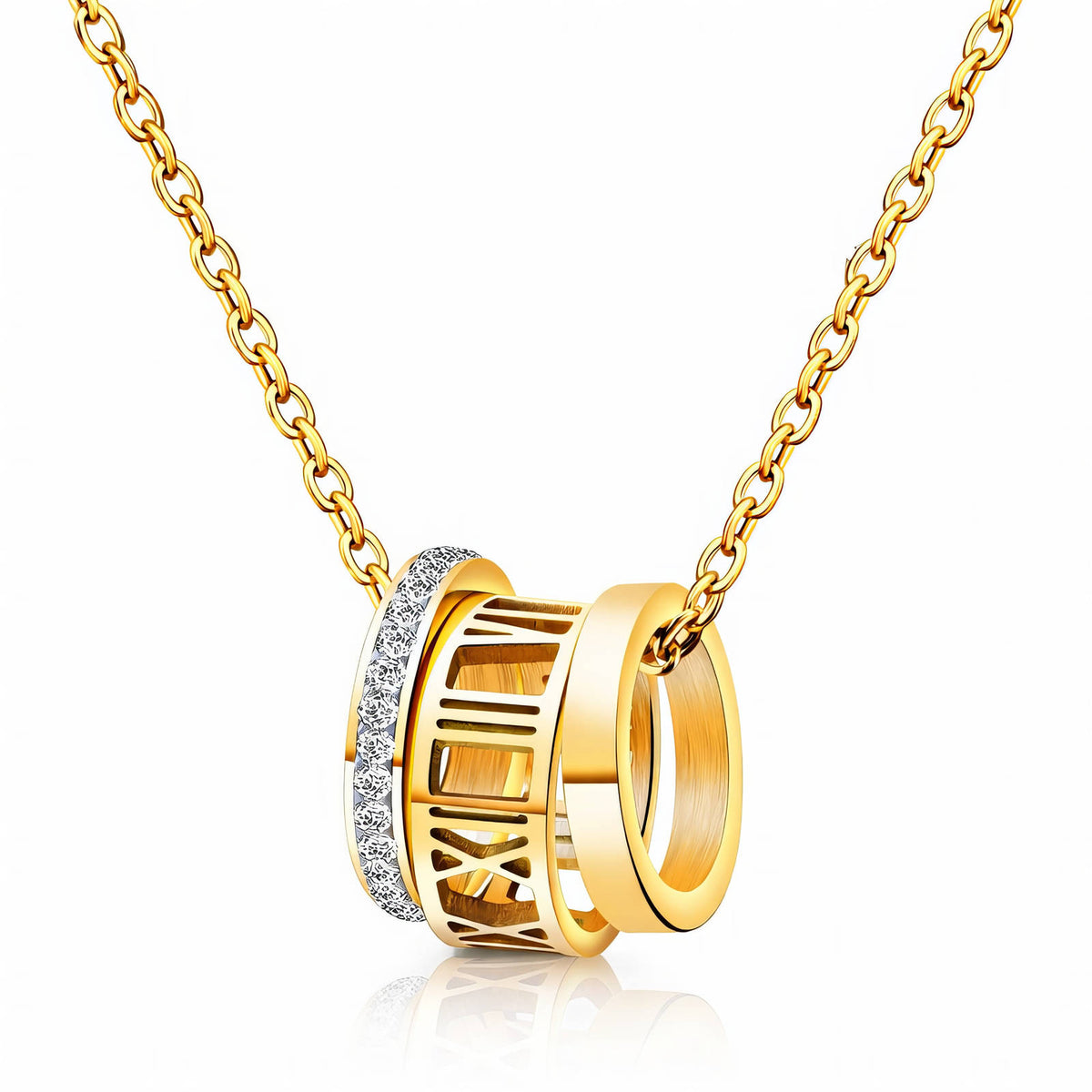 18K Gold-Plated Stainless Steel Necklace