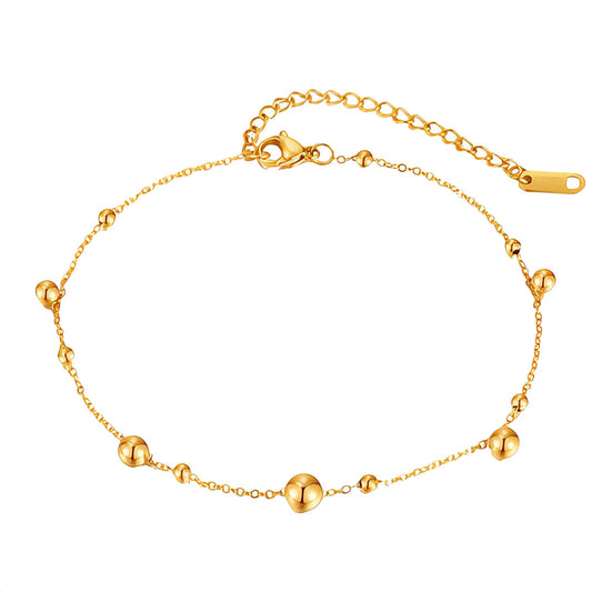 PVD Gold-Plated Stainless Steel Anklet