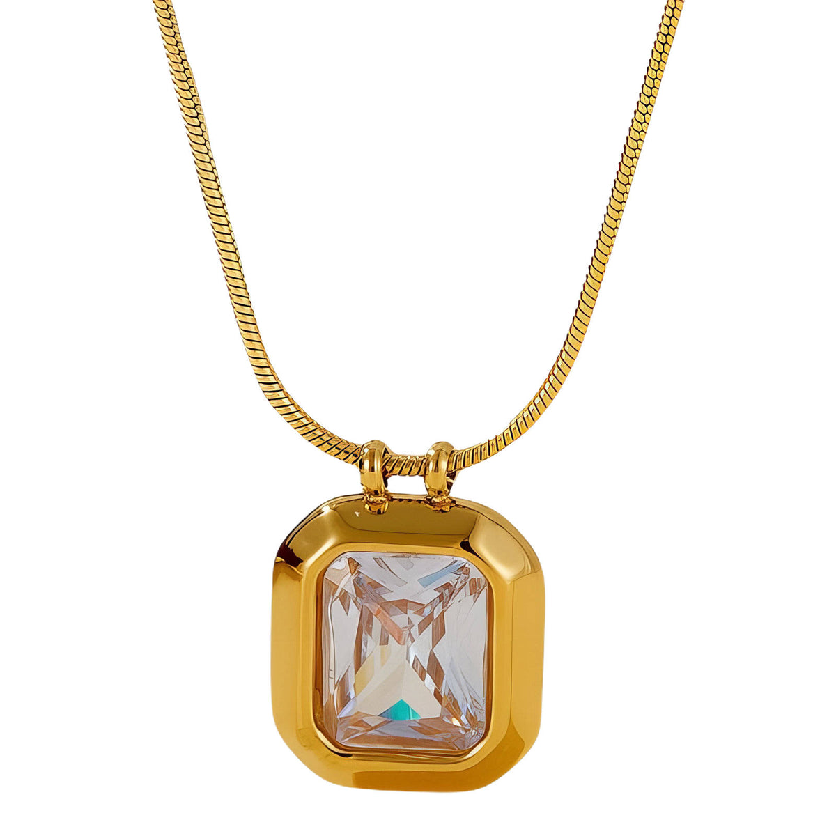 18K Gold-Plated Stainless Steel Necklace
