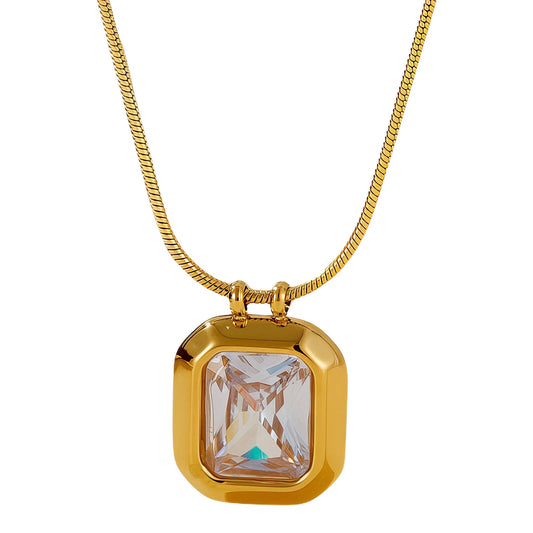 18K Gold-Plated Stainless Steel Necklace