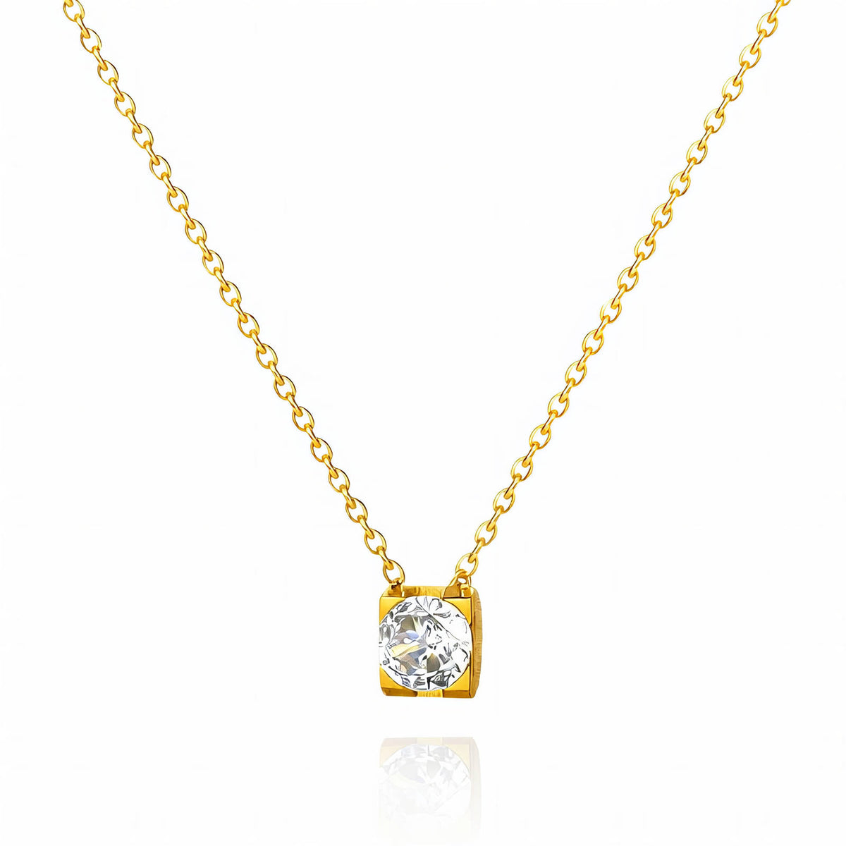 18K Gold-Plated Stainless Steel Necklace